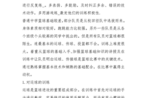  专业篮球运动员的稳定性训练心得：提升赛场表现的关键